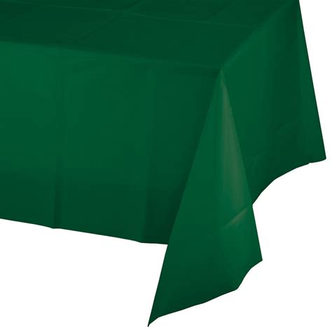 Green plastic tablecloth - 14 Pack Premium Disposable Green Plastic Tablecloth - 54 x 108 in. Rectangle Plastic Tablecloths - Colors. Red, Blue, Black, White, Green, Gold, Pink - Use for Indoor Or Outdoor. Great for Parties.… Brand: HSGUS. 4.6 out of 5 stars 2,995 ratings. $26.99 $ 26. 99 + $9.71 Shipping. An Import Fees Deposit may apply at checkout.